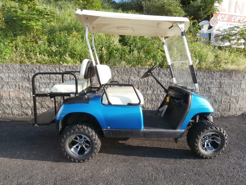 Yamaha G22 Blue CNY Custom Carts, Norwich, NY